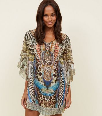 Dark Green Beach Dress